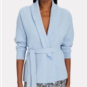 Intermix wool cardigan